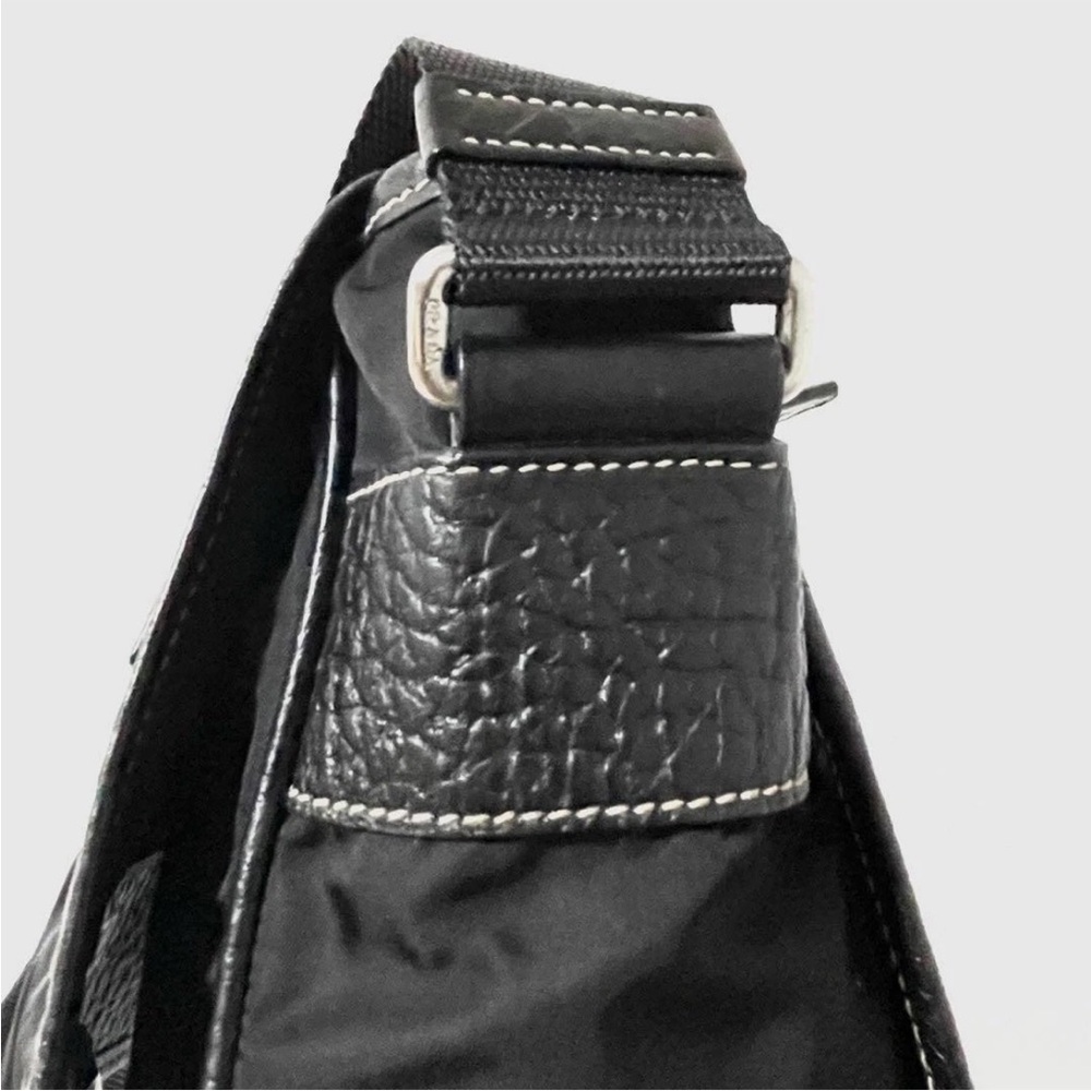 Prada Black Messenger Bag for Men - Picture 12 of 13